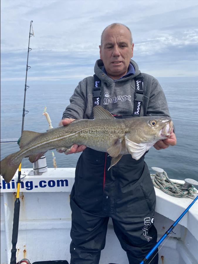 6 lb 6 oz Cod by Alan Brown.