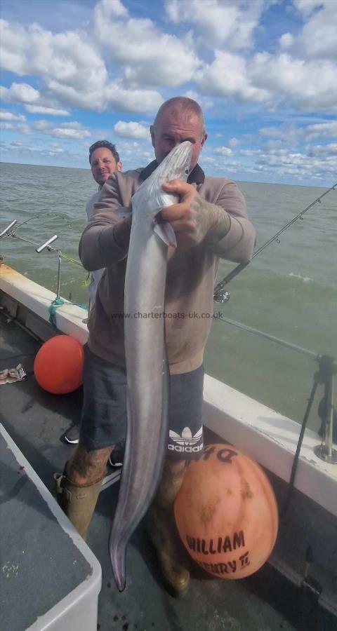 14 lb Conger Eel by Skipper Jason