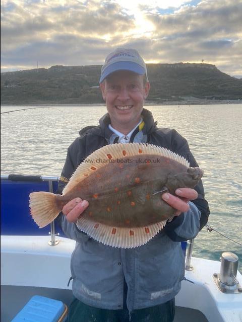 3 lb 8 oz Plaice by Unknown