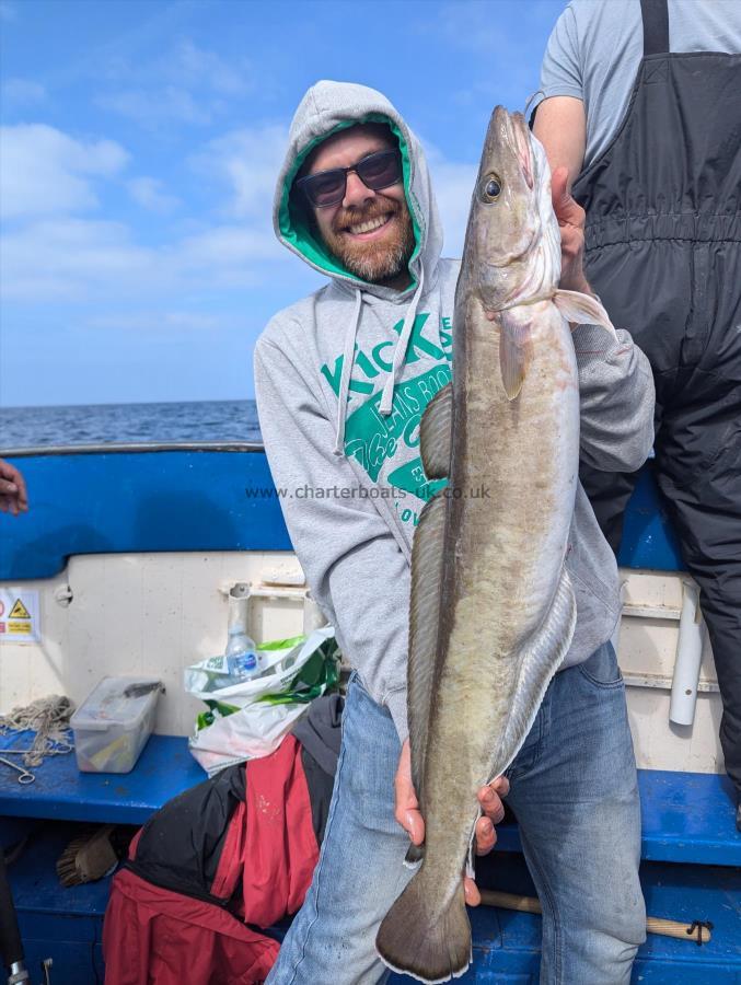 14 lb 2 oz Ling (Common) by Jamie Pyne