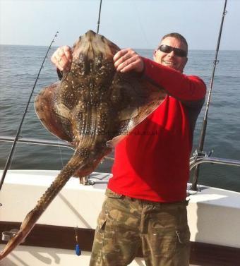 17 lb 8 oz Undulate Ray by Chris Turner