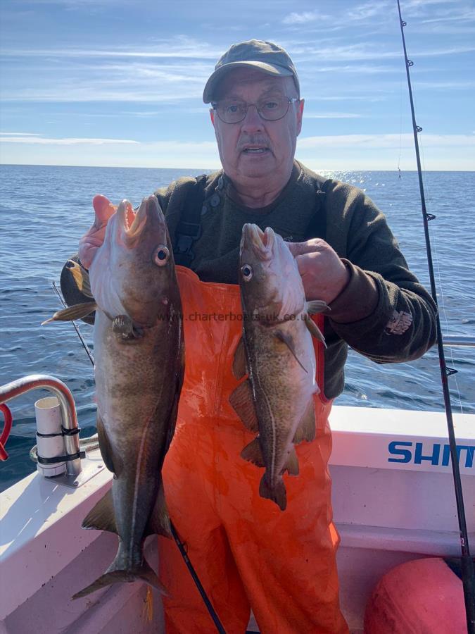 4 lb 6 oz Cod by Ivan.