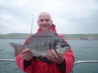 3 lb 12 oz Black Sea Bream by Robbie Masters