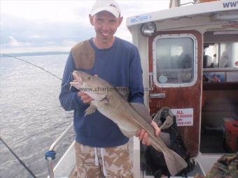 8 lb Cod by James Gilpin from Whitby.