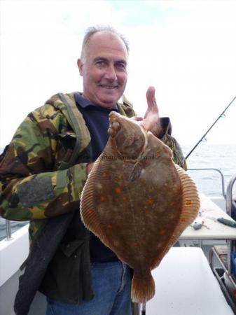 4 lb 6 oz Plaice by Irish Bob