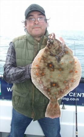 4 lb 14 oz Plaice by Mark Towner