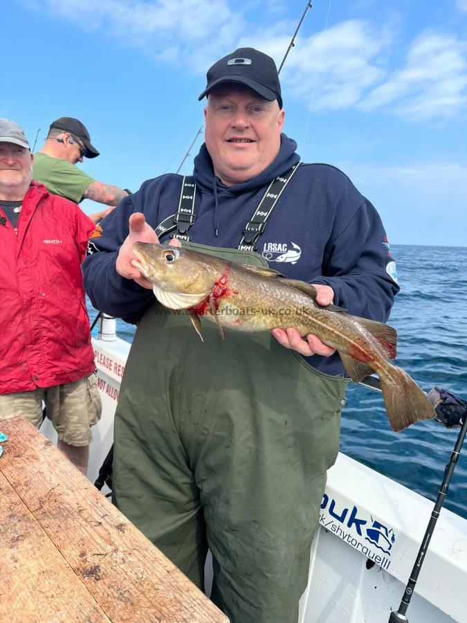 3 lb 4 oz Cod by Andy.