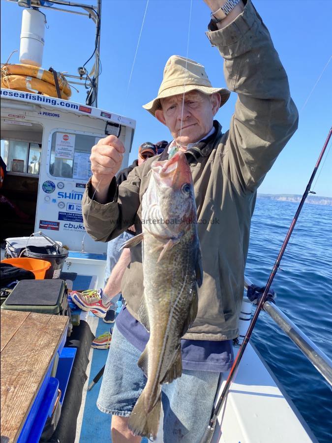 4 lb 7 oz Cod by Alan.