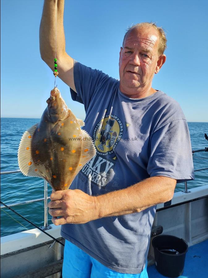 1 lb 8 oz Plaice by Tony