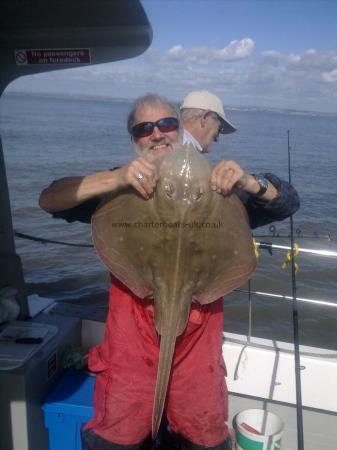 8 lb 2 oz Small-Eyed Ray by arthur johnstone