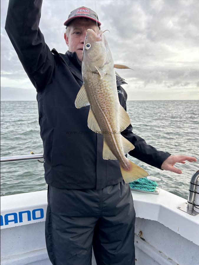 4 lb 3 oz Cod by Arthur.