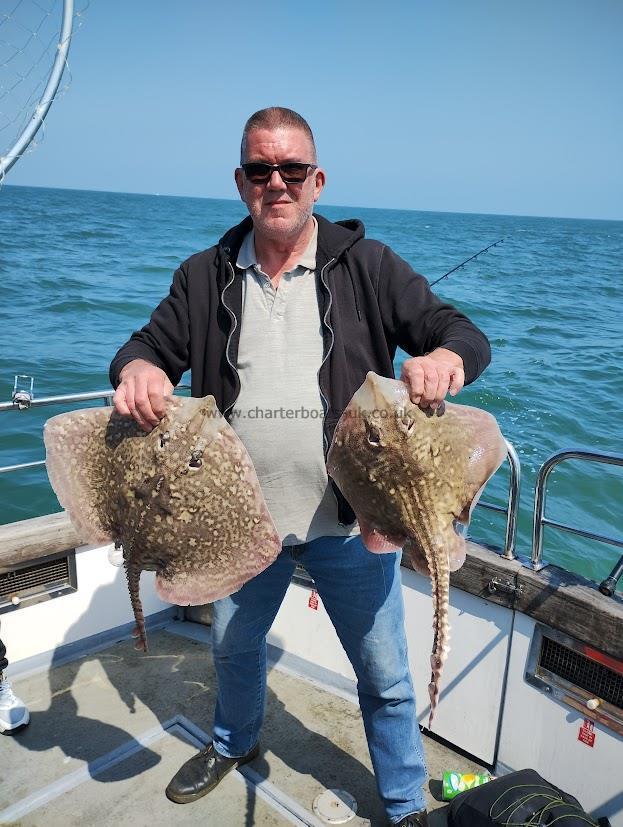 9 lb 12 oz Thornback Ray by Unknown