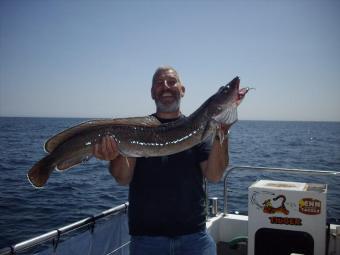 14 lb 8 oz Ling (Common) by Danny Simpson