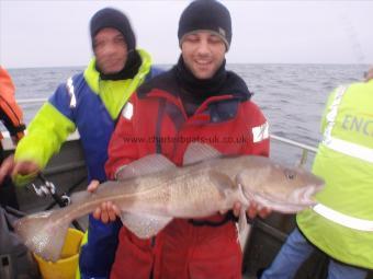 8 lb Cod by Ian Alves from Bradford.