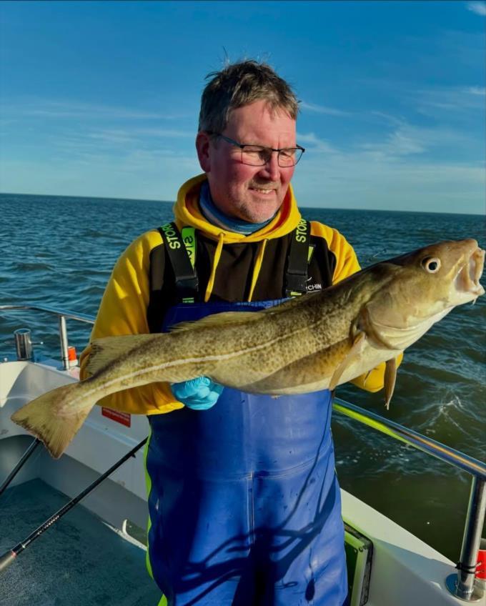 6 lb 8 oz Cod by Andy Savage