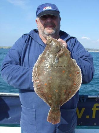 3 lb 8 oz Plaice by Keith Cheesman