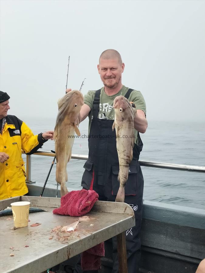 8 lb Cod by Lee Smith