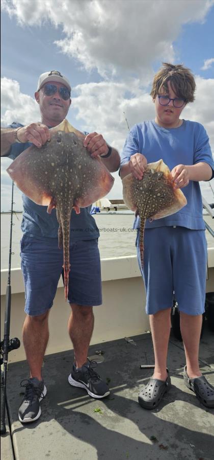 8 lb 4 oz Thornback Ray by David