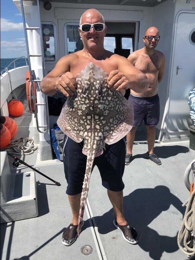 8 lb 15 oz Thornback Ray by Steve from IOW