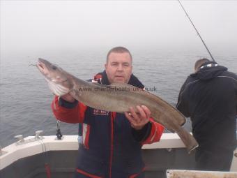 8 lb 2 oz Ling (Common) by Kev Gillings from Boston Lincs.