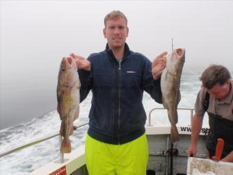 5 lb 2 oz Cod by Ben from South Yorks Fire Dept.