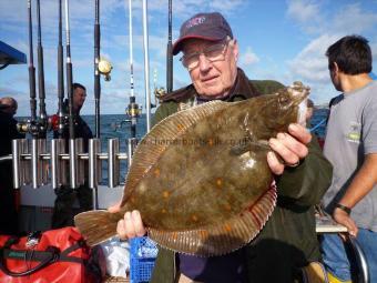 4 lb 13 oz Plaice by Charlie Ratchford