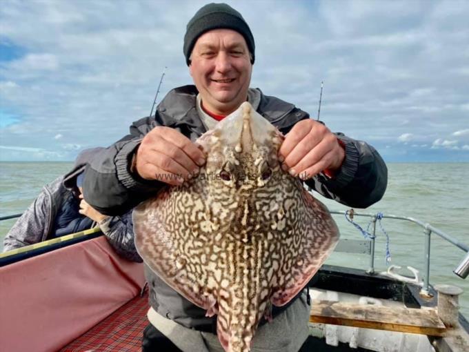 6 lb Thornback Ray by Unknown