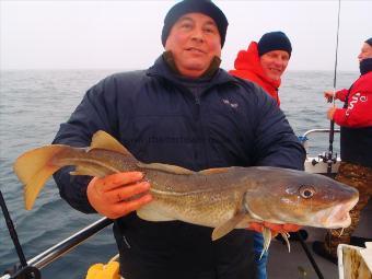 4 lb 8 oz Cod by Wayne from Wigan.