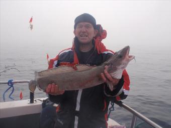 7 lb 8 oz Ling (Common) by Dennis Tierney from Chorley.