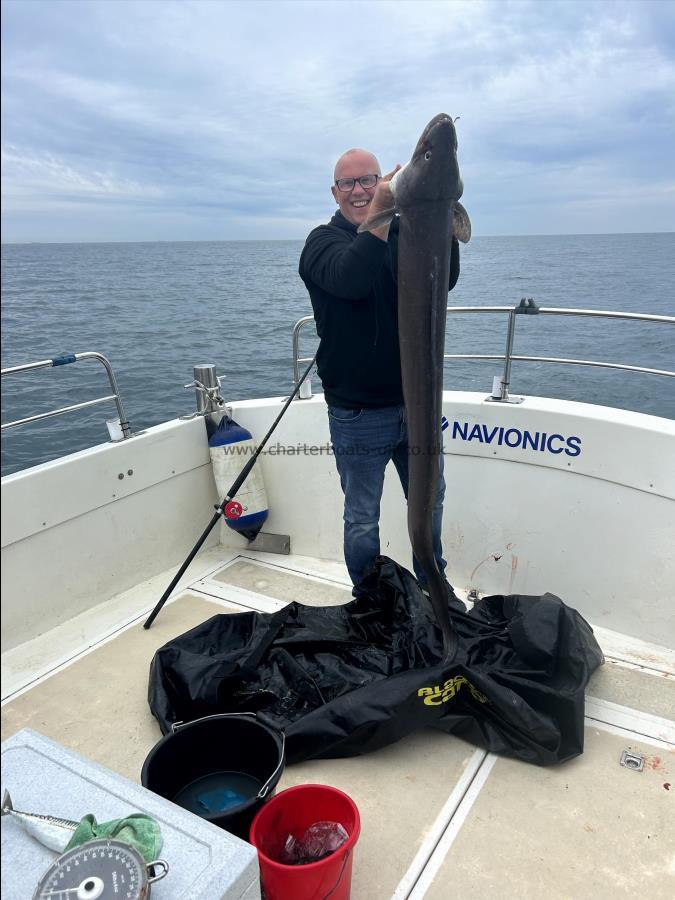 40 lb Conger Eel by Dave