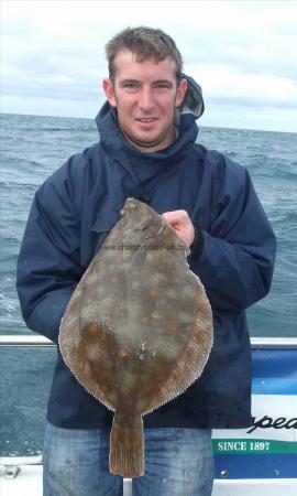 4 lb 8 oz Plaice by Darren Latimer