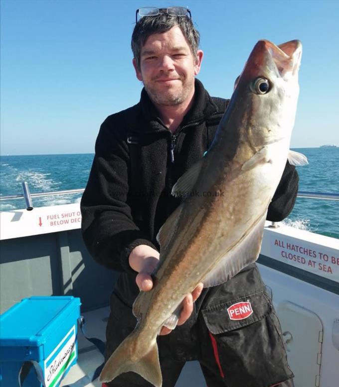 6 lb 2 oz Pollock by Leigh