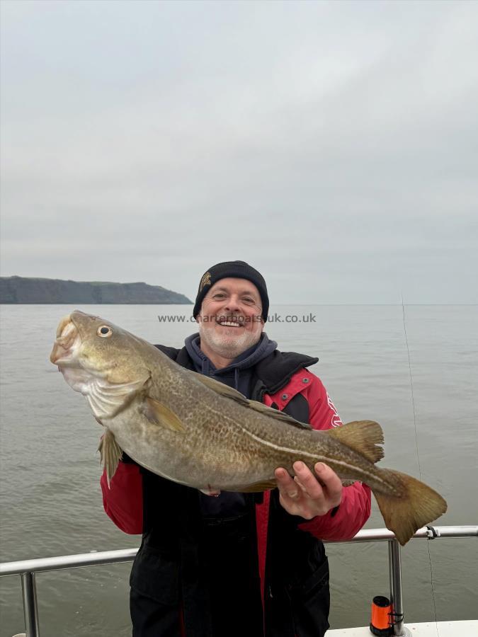 8 lb 8 oz Cod by Andy Townend