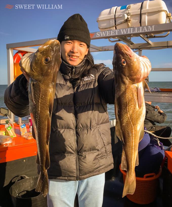 4 lb 6 oz Cod by Stan