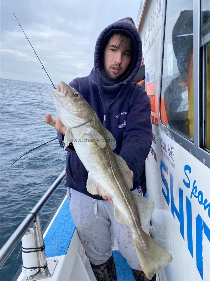 4 lb 4 oz Cod by Fergus Powell.