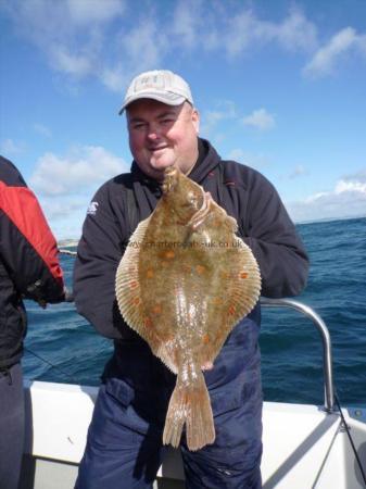 4 lb 13 oz Plaice by Byron Jones