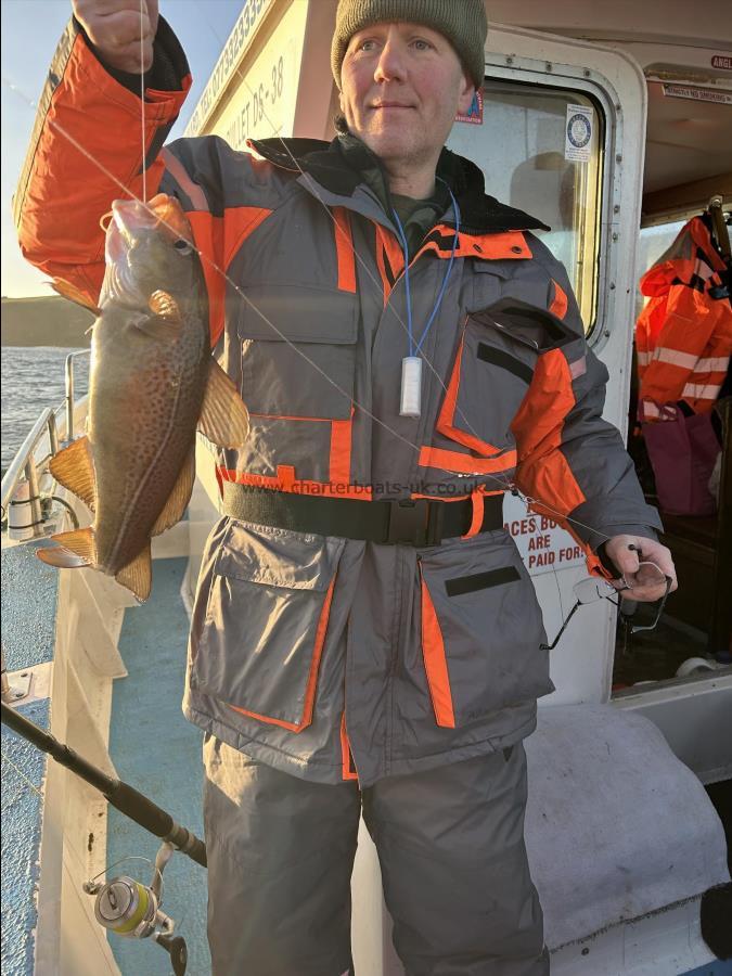 4 lb 4 oz Cod by Matt.