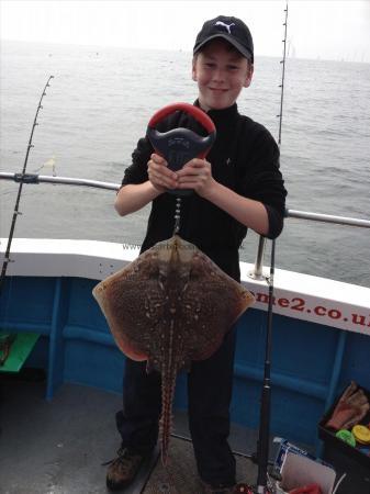 8 lb 14 oz Thornback Ray by Alfie