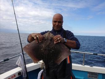 8 lb 8 oz Thornback Ray by Geoff Wilson