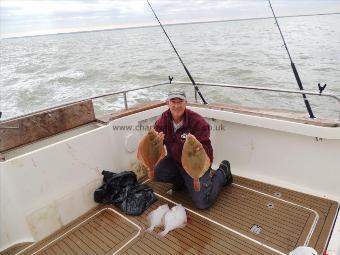 2 lb Plaice by Dave Robinson