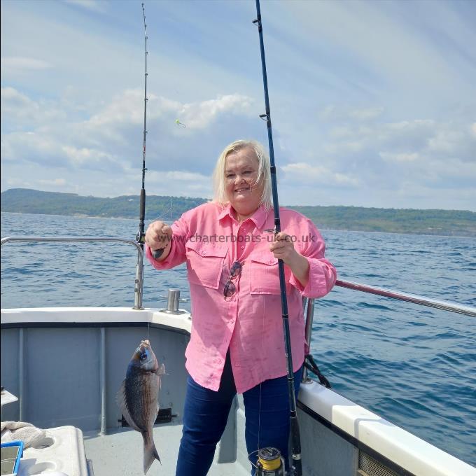 2 lb 2 oz Black Sea Bream by Angie