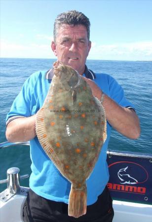 4 lb 8 oz Plaice by Micky Martin