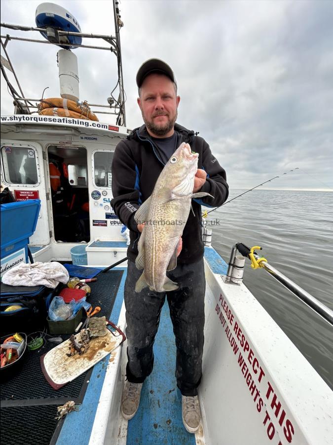 4 lb 12 oz Cod by Dan.