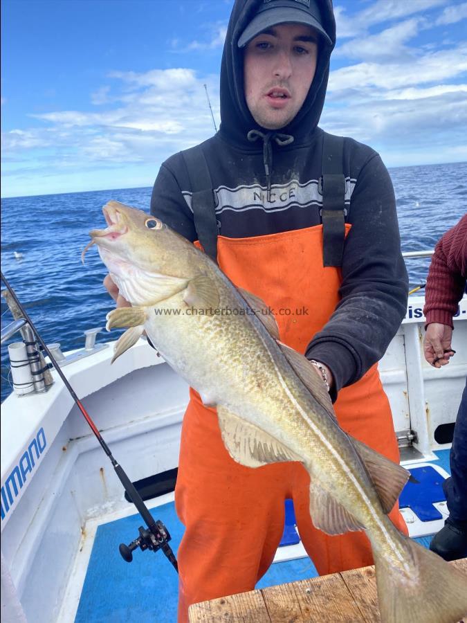 6 lb 2 oz Cod by Fergus.