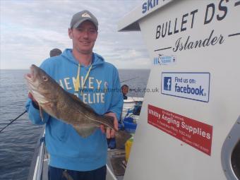 6 lb Cod by Andy Cass from Whitby.