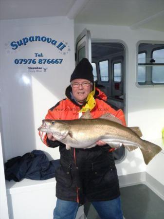 13 lb Pollock by Alan Parker