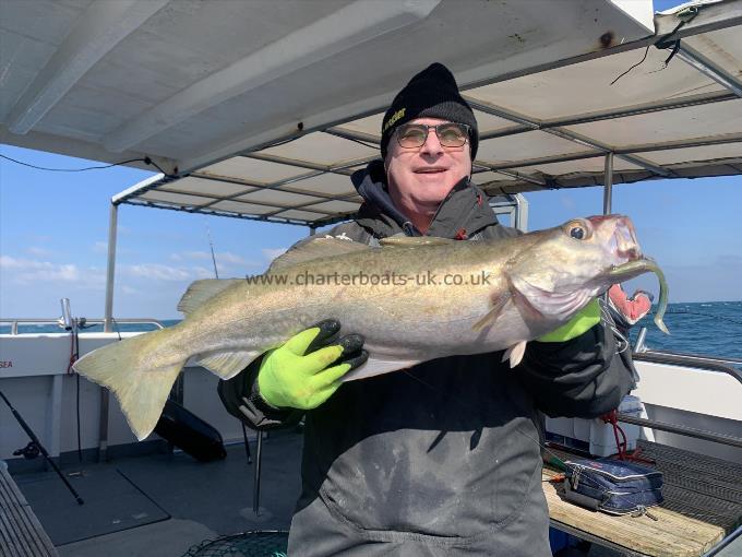 14 lb 9 oz Pollock by Unknown