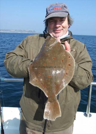 3 lb 8 oz Plaice by Don Grey