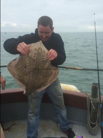 16 lb 8 oz Undulate Ray by Nathan