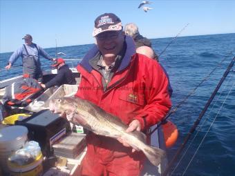 4 lb 12 oz Cod by Alan Sutcliffe from Derbyshire.